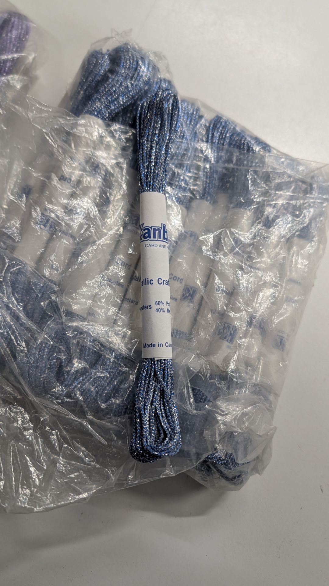 180 Packs of Metallic Craft Cord. RRP £222. This lot comprises the following: 152 off 12m Purple Kan - Image 14 of 18