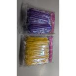 950 off Organza Pull Bows in size Large (150mm). RRP £130. This lot comprises 390 Bows in Yellow and