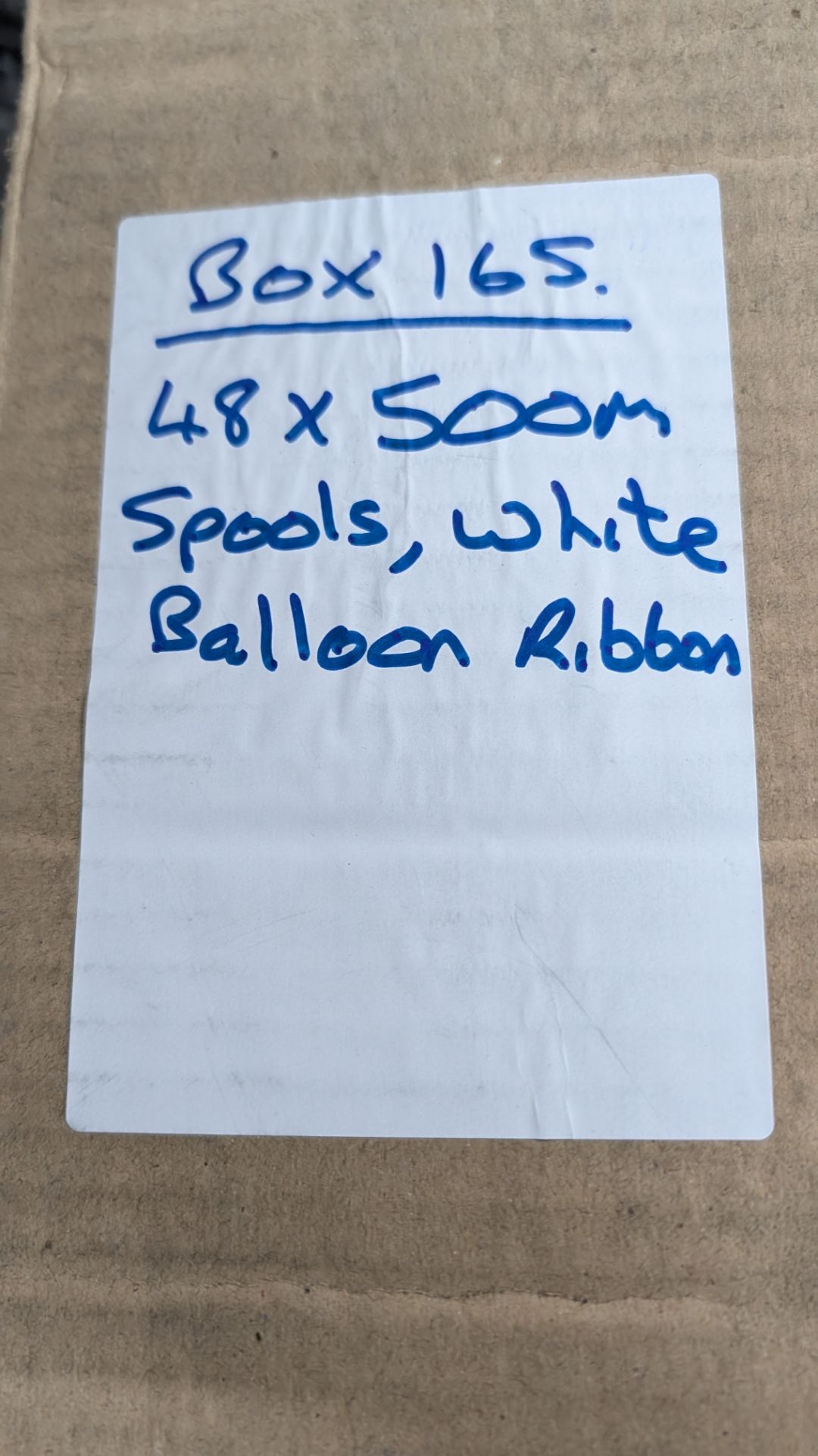 48 off 500m Spools White Balloon Ribbon. RP £240 - Image 9 of 9