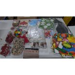 Christmas Decorations and Accessories. RRP £485.76. This lot comprises the following: 12 off 4pc Woo