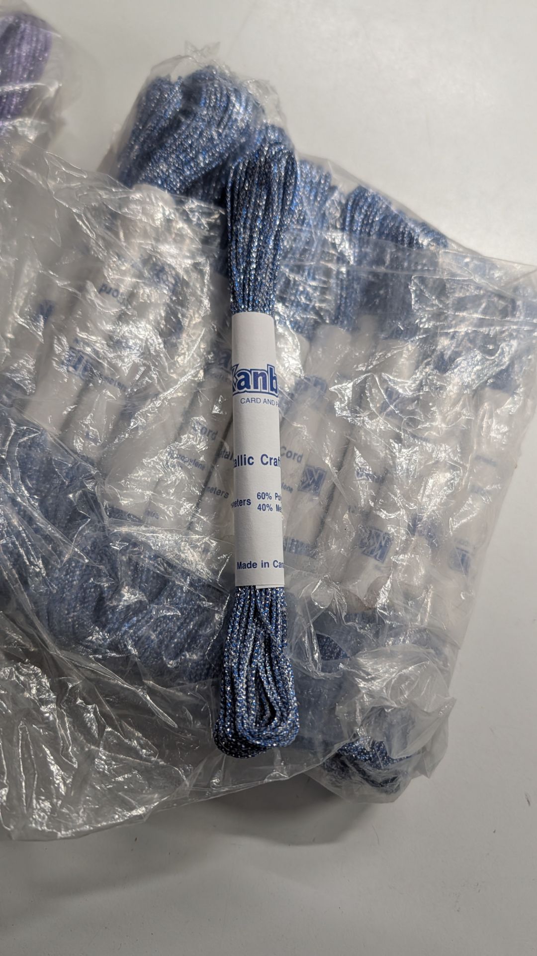 180 Packs of Metallic Craft Cord. RRP £222. This lot comprises the following: 152 off 12m Purple Kan - Image 13 of 18