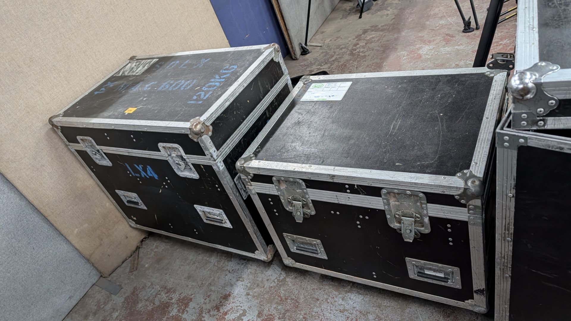 2 off Assorted Large Mobile Chest Flight Cases. - Image 2 of 9