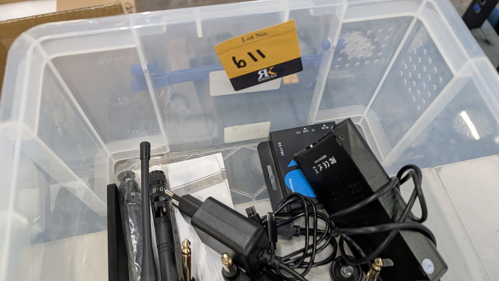 The contents of a Crate of Assorted Equipment including Antennas, Wireless Equipment, Converters and - Image 8 of 12