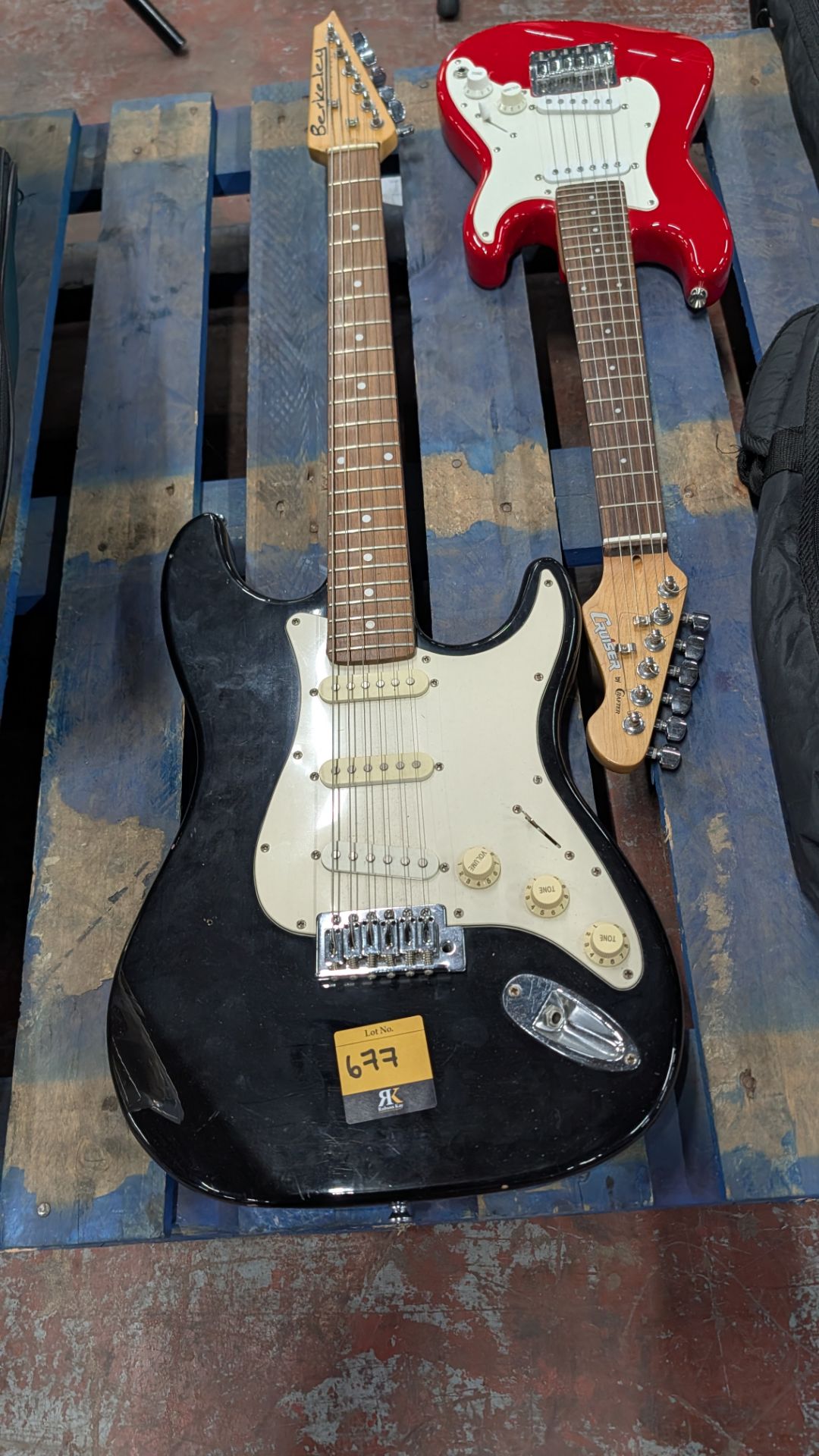 2 off Assorted Electric Guitars by Berkeley and Crafter. - Image 4 of 17