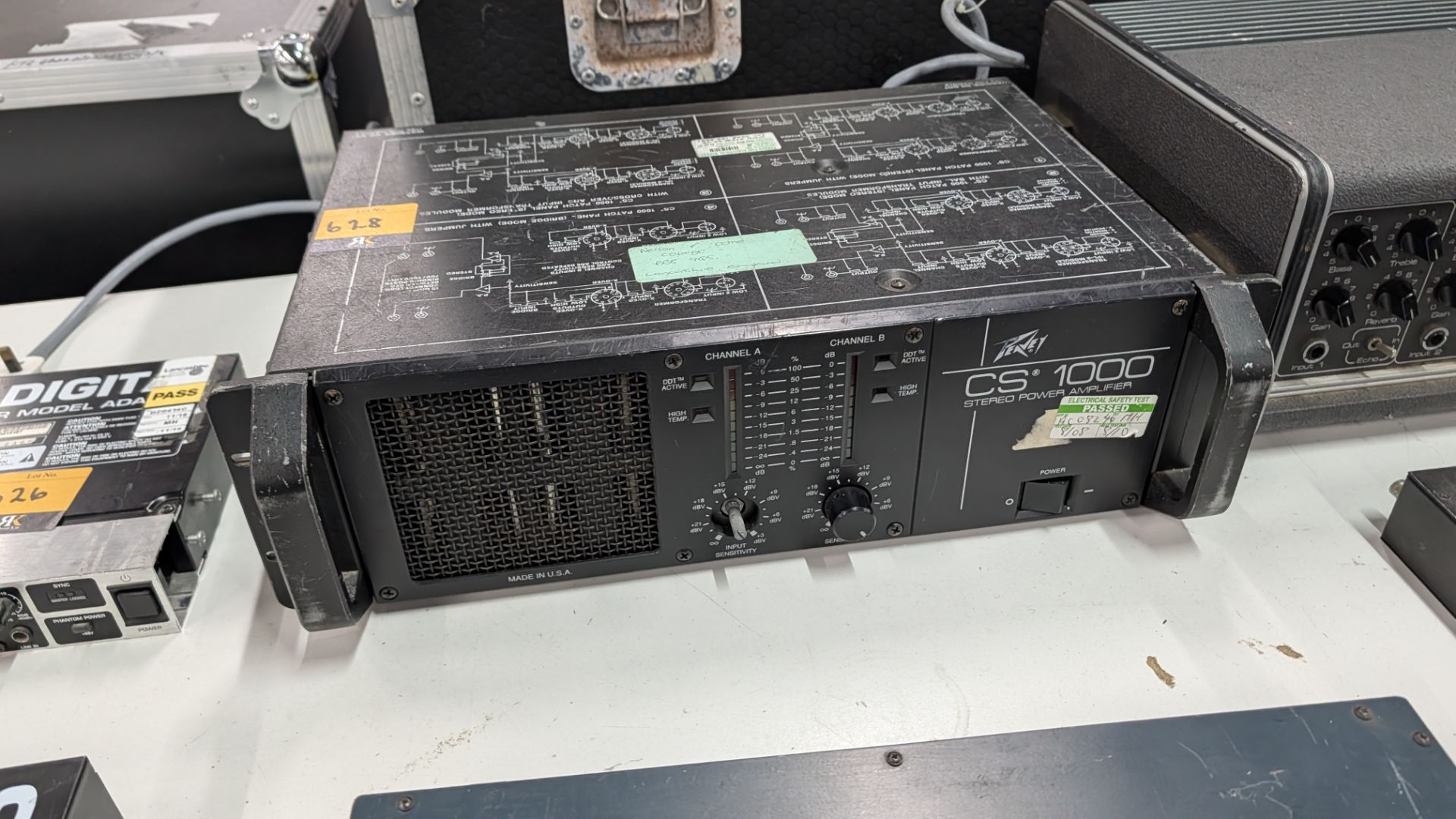Peavey CS1000 1200W Rack Mountable Stereo Power Amplifier. - Image 2 of 16
