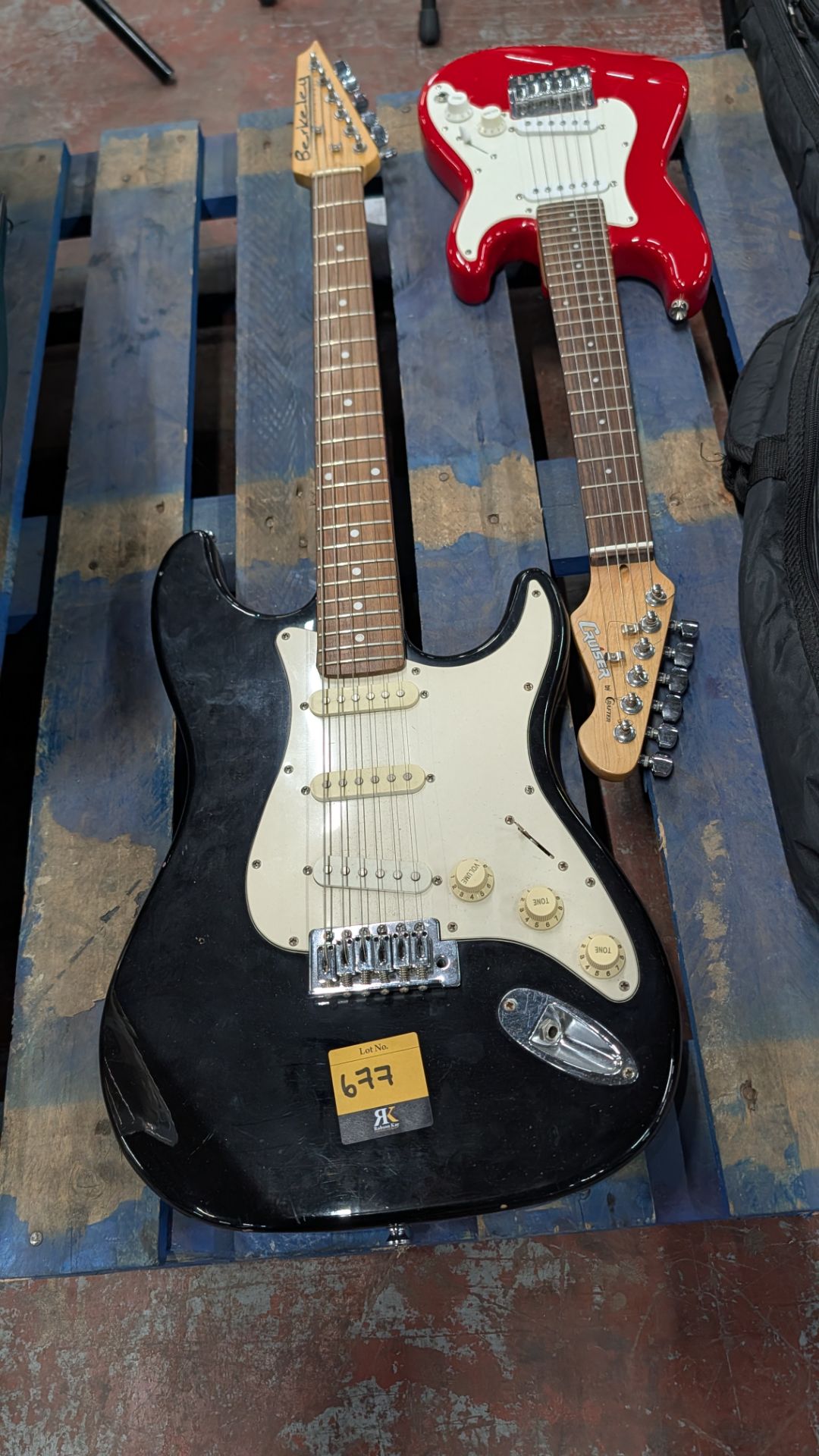 2 off Assorted Electric Guitars by Berkeley and Crafter. - Image 2 of 17