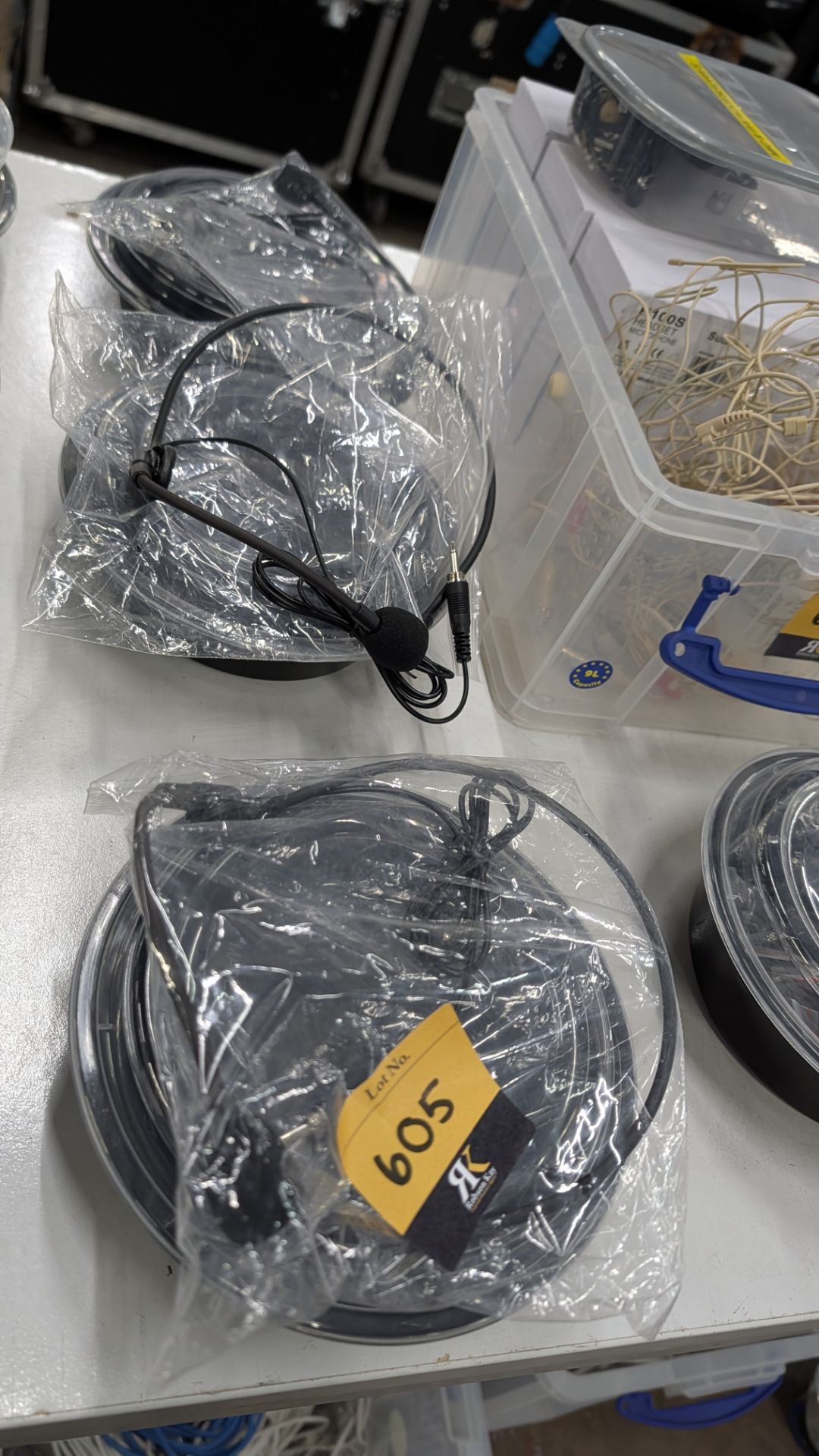 6 off Headset Microphones.