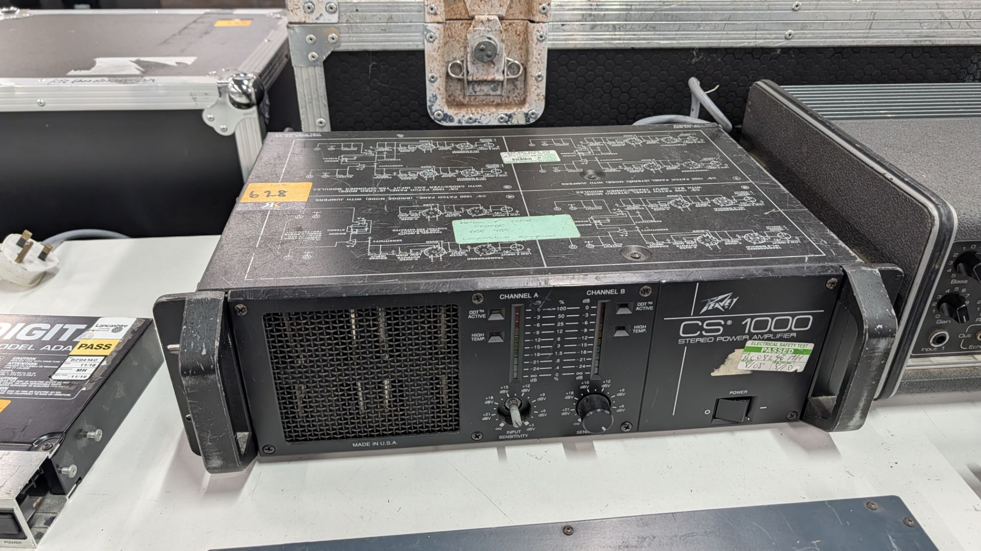 Peavey CS1000 1200W Rack Mountable Stereo Power Amplifier. - Image 16 of 16