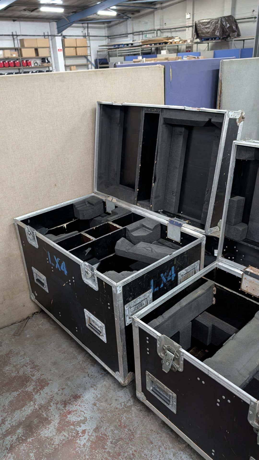 2 off Assorted Large Mobile Chest Flight Cases. - Image 8 of 9
