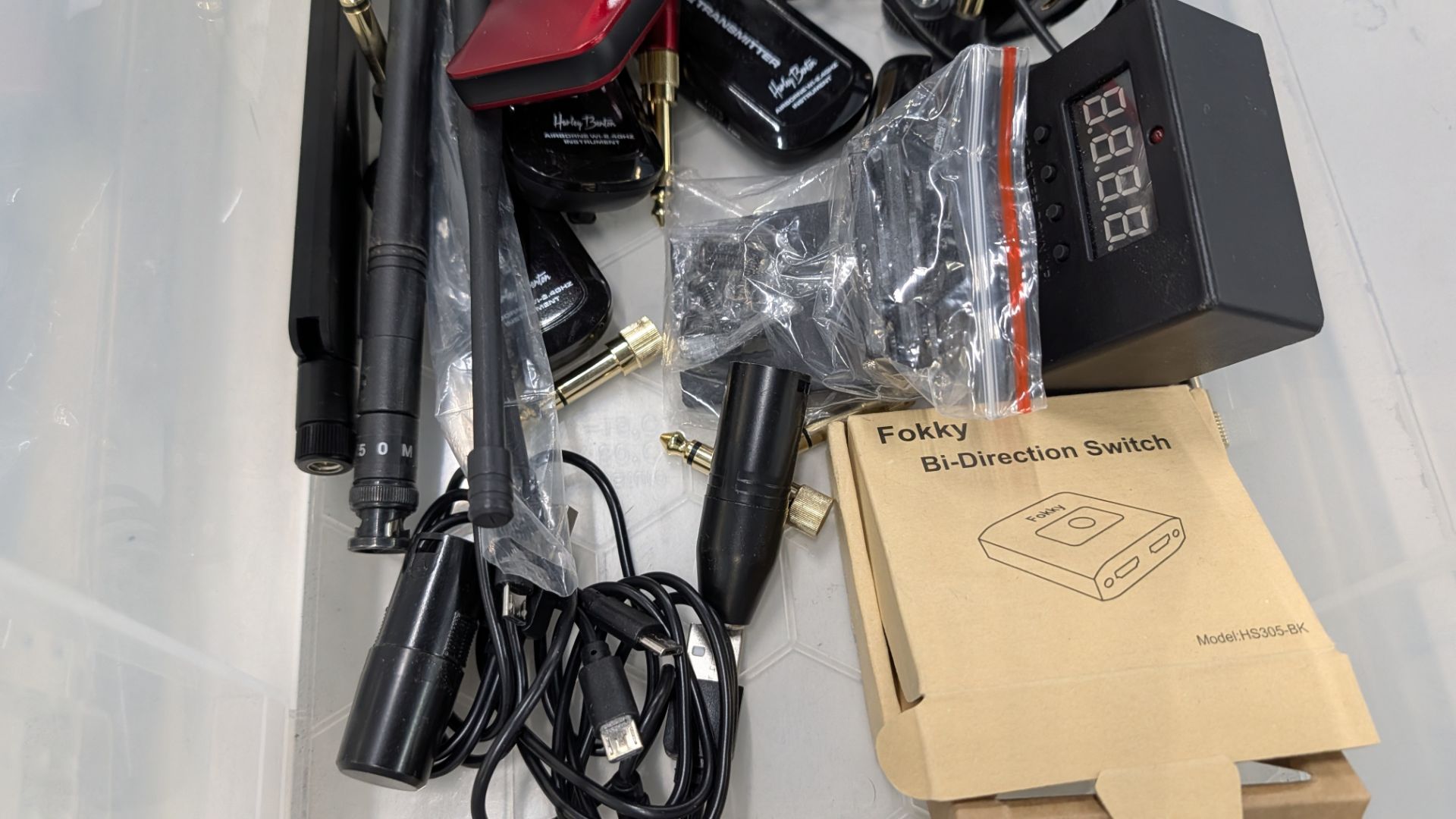 The contents of a Crate of Assorted Equipment including Antennas, Wireless Equipment, Converters and - Image 9 of 12