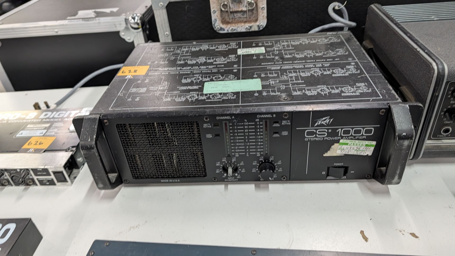 Peavey CS1000 1200W Rack Mountable Stereo Power Amplifier. - Image 3 of 16