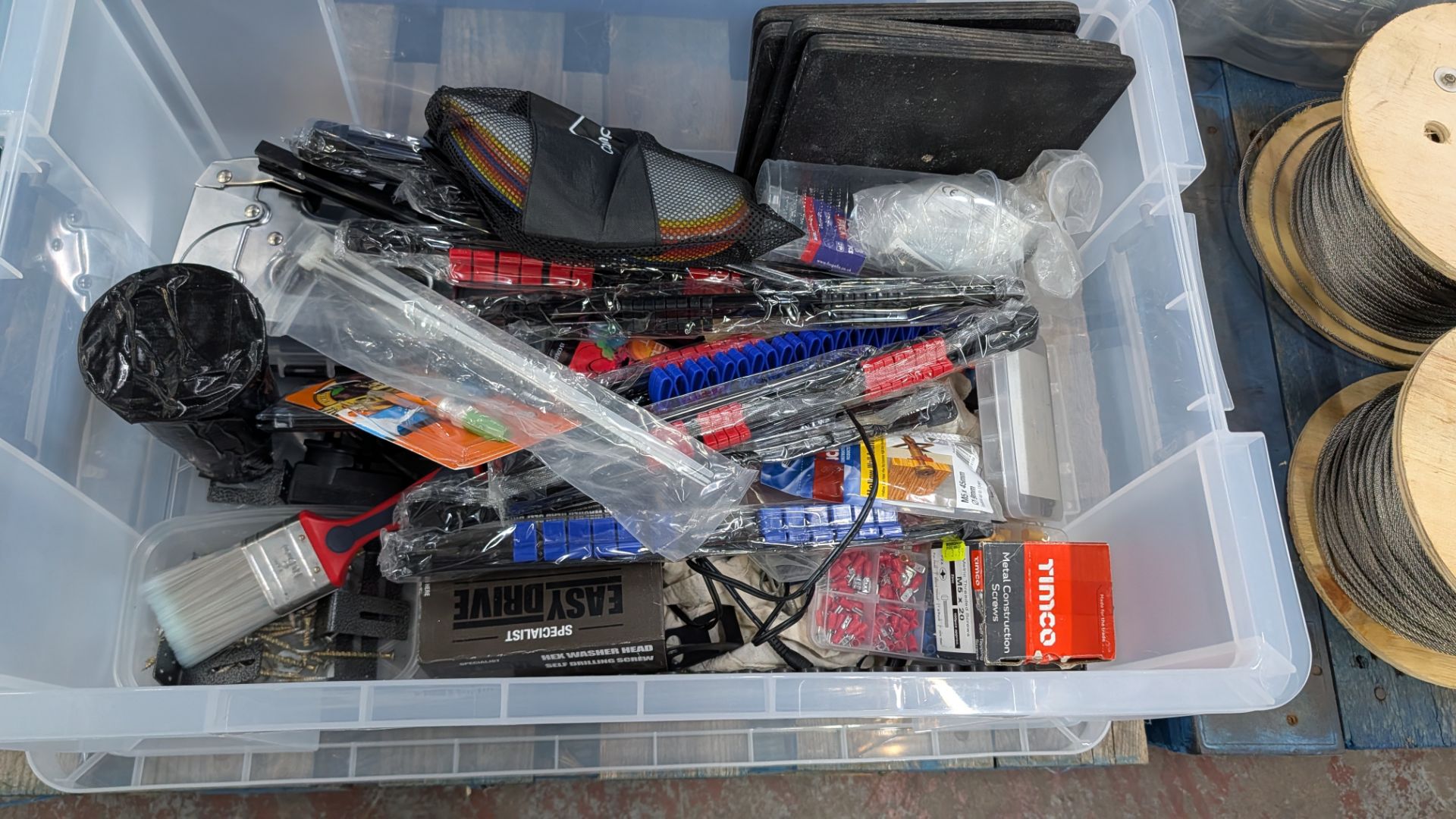 The contents of a Pallet of miscellaneous Hardware Items, Tools, Accessories and more. - Image 15 of 18