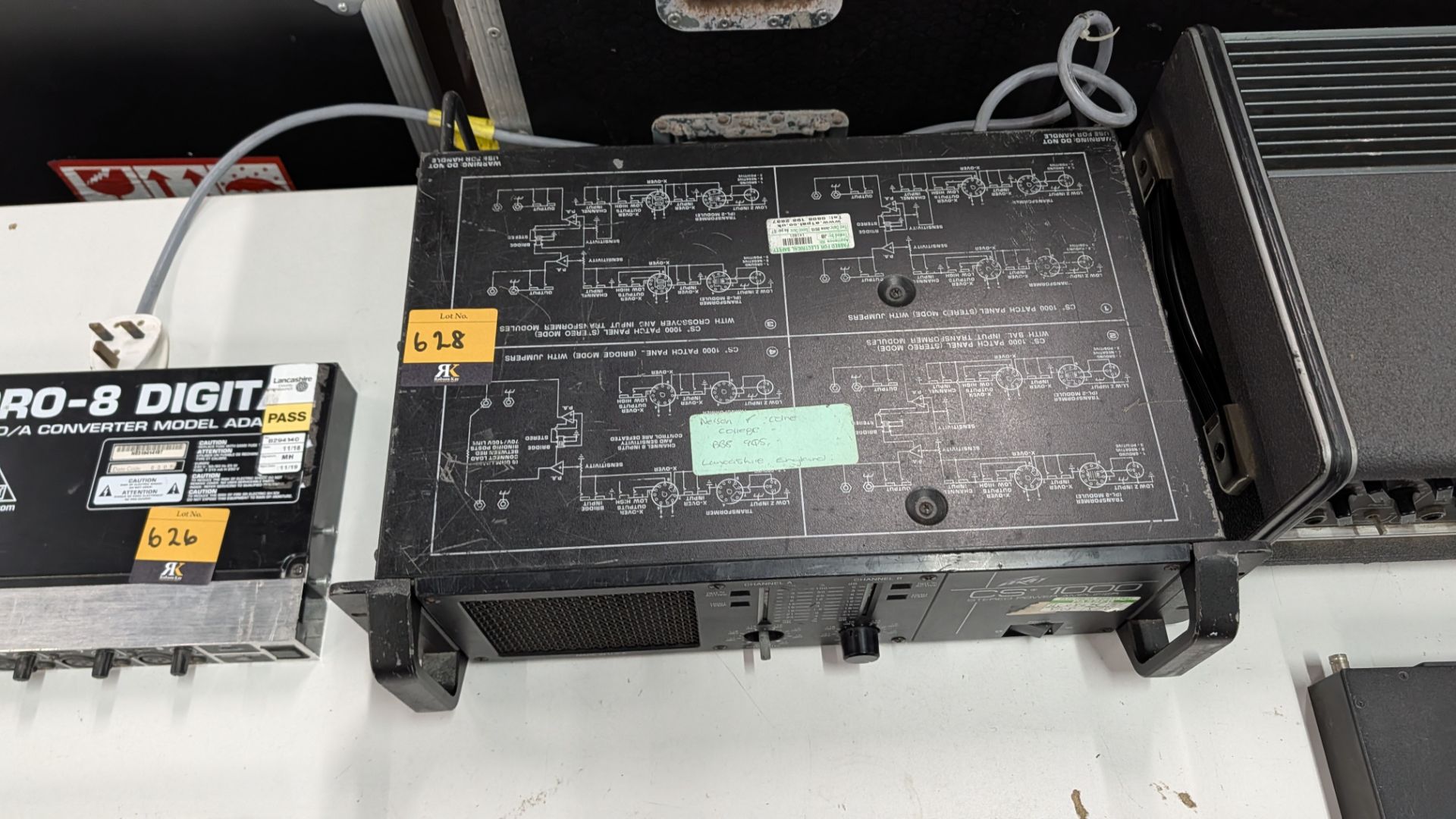 Peavey CS1000 1200W Rack Mountable Stereo Power Amplifier. - Image 10 of 16