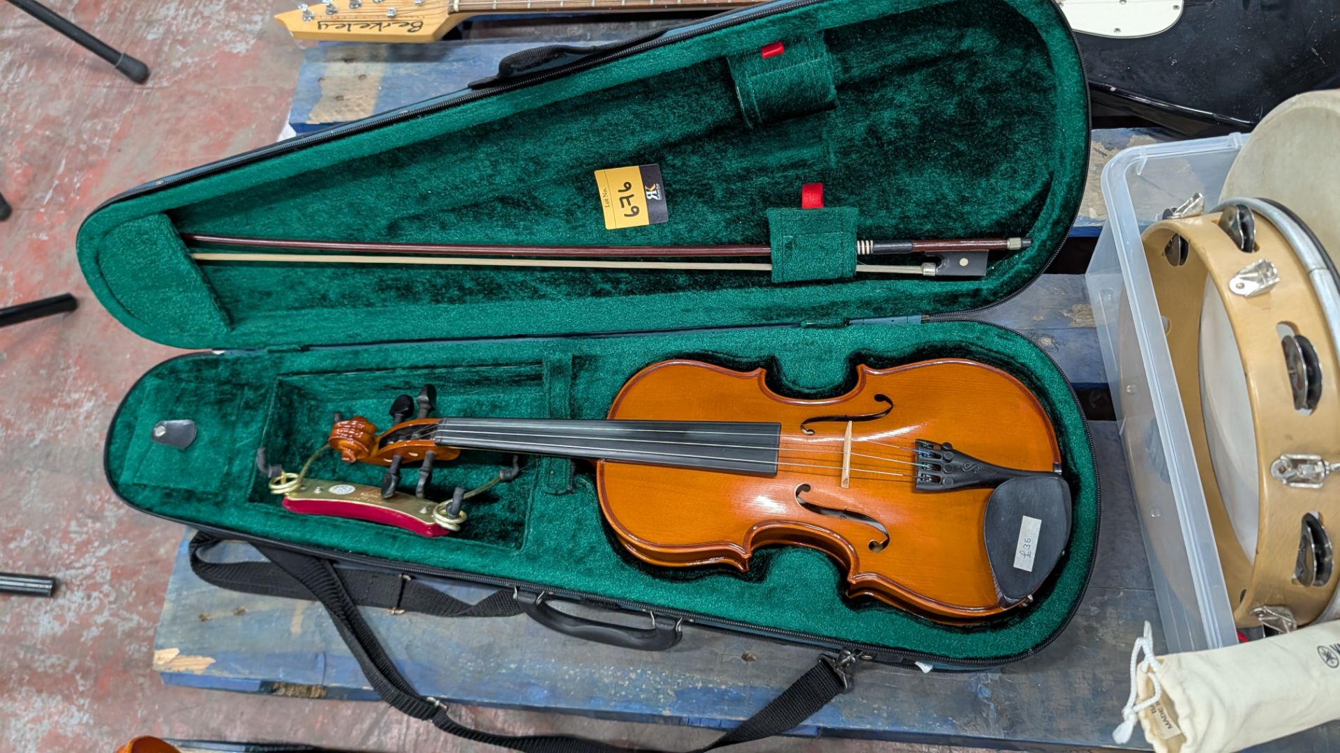 Violin in Case including Bow and Detachable Chin Rest. - Image 15 of 15