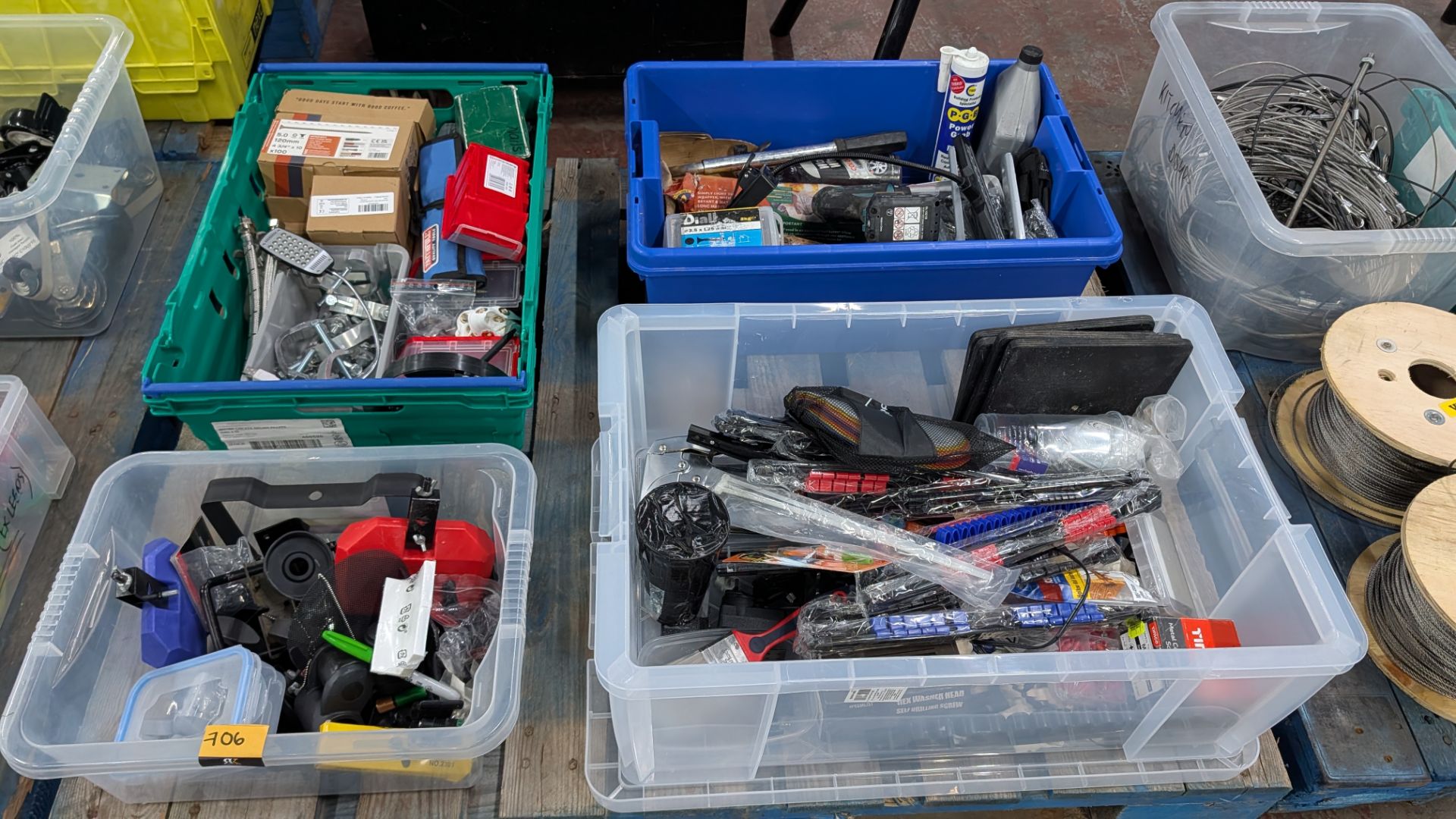 The contents of a Pallet of miscellaneous Hardware Items, Tools, Accessories and more. - Image 2 of 18