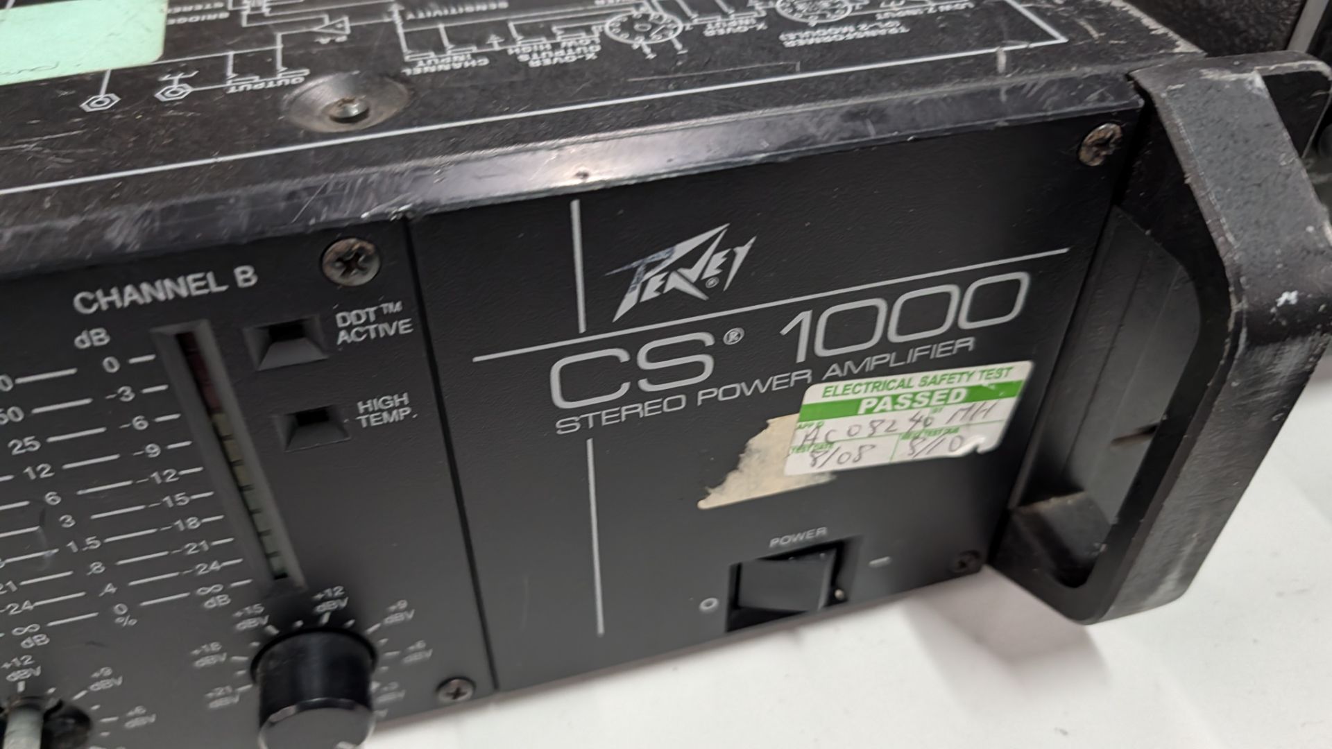 Peavey CS1000 1200W Rack Mountable Stereo Power Amplifier. - Image 8 of 16
