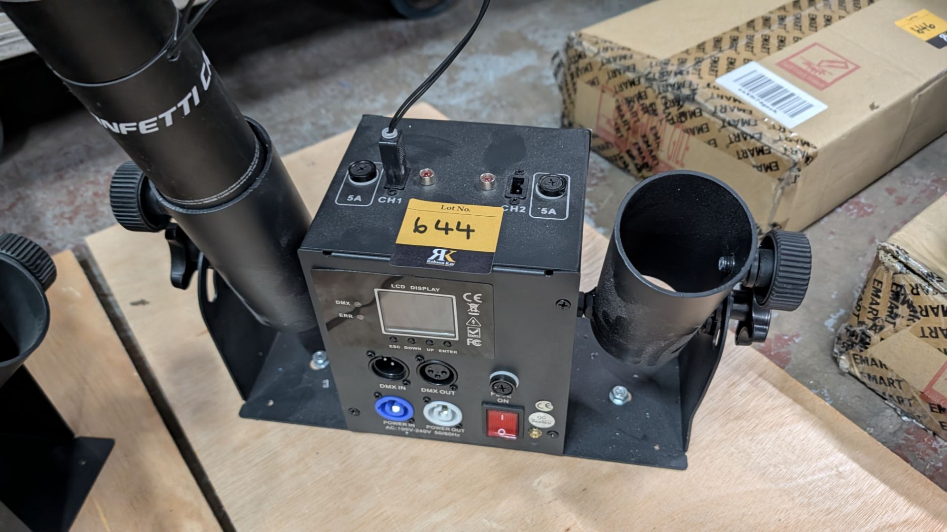 Moka SFX two- channel Confetti Cannon. - Image 5 of 11