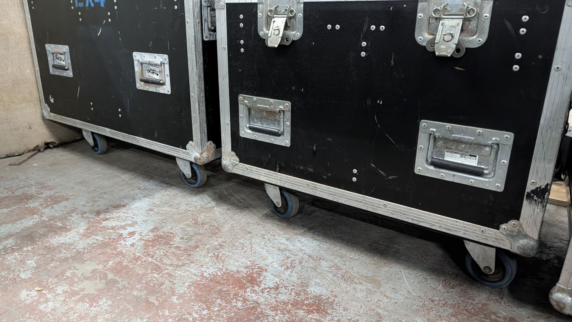 2 off Assorted Large Mobile Chest Flight Cases. - Image 5 of 9