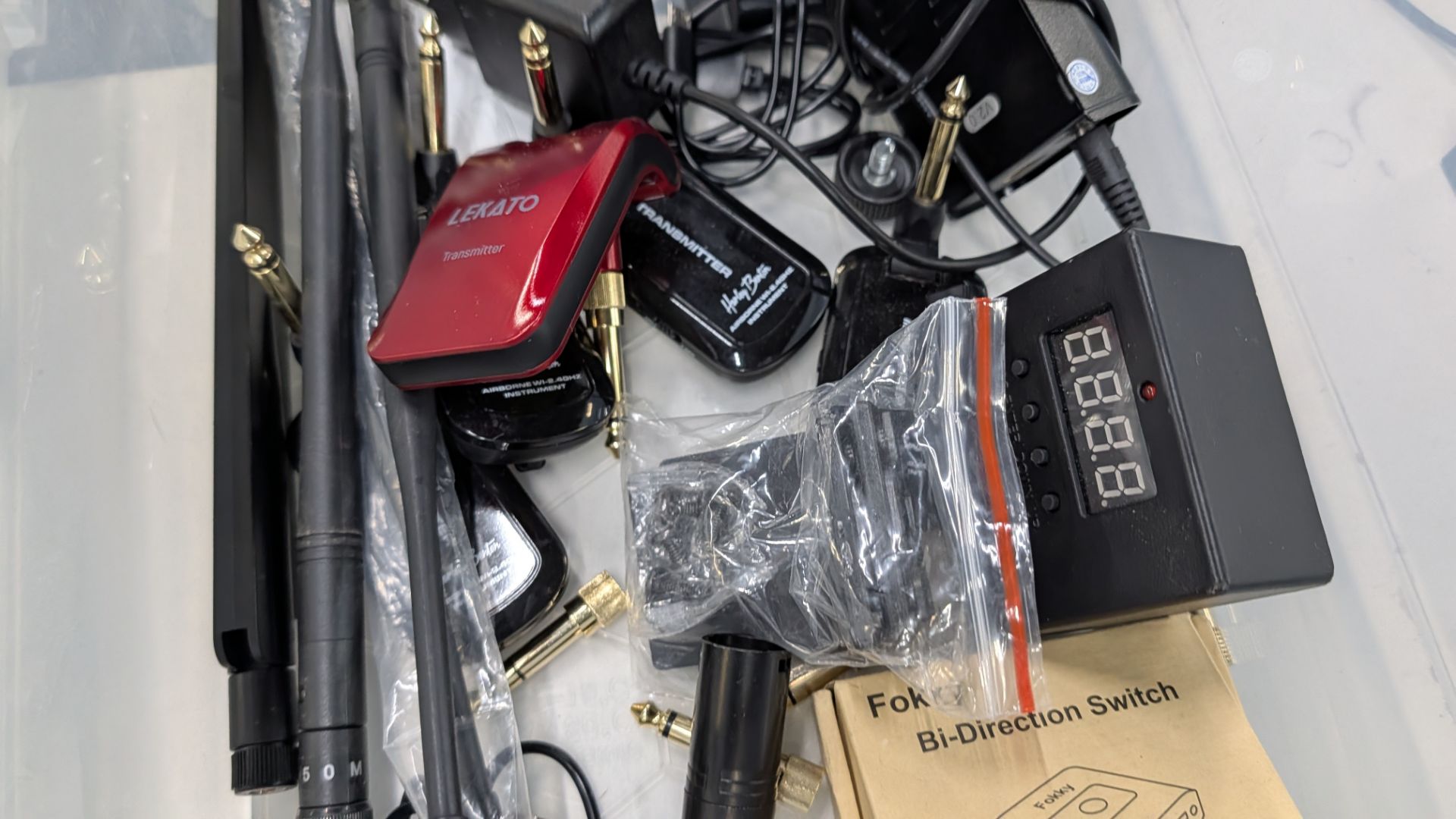 The contents of a Crate of Assorted Equipment including Antennas, Wireless Equipment, Converters and - Image 10 of 12