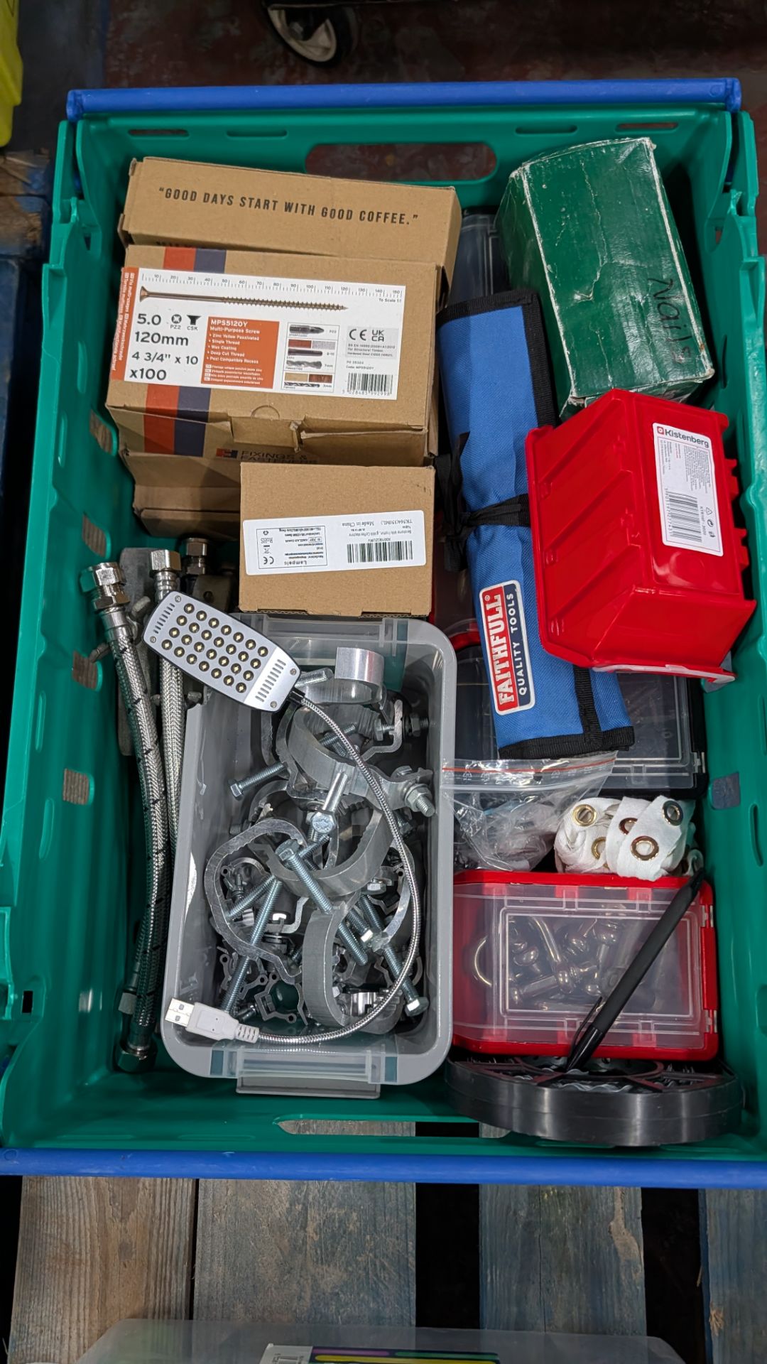 The contents of a Pallet of miscellaneous Hardware Items, Tools, Accessories and more. - Image 10 of 18