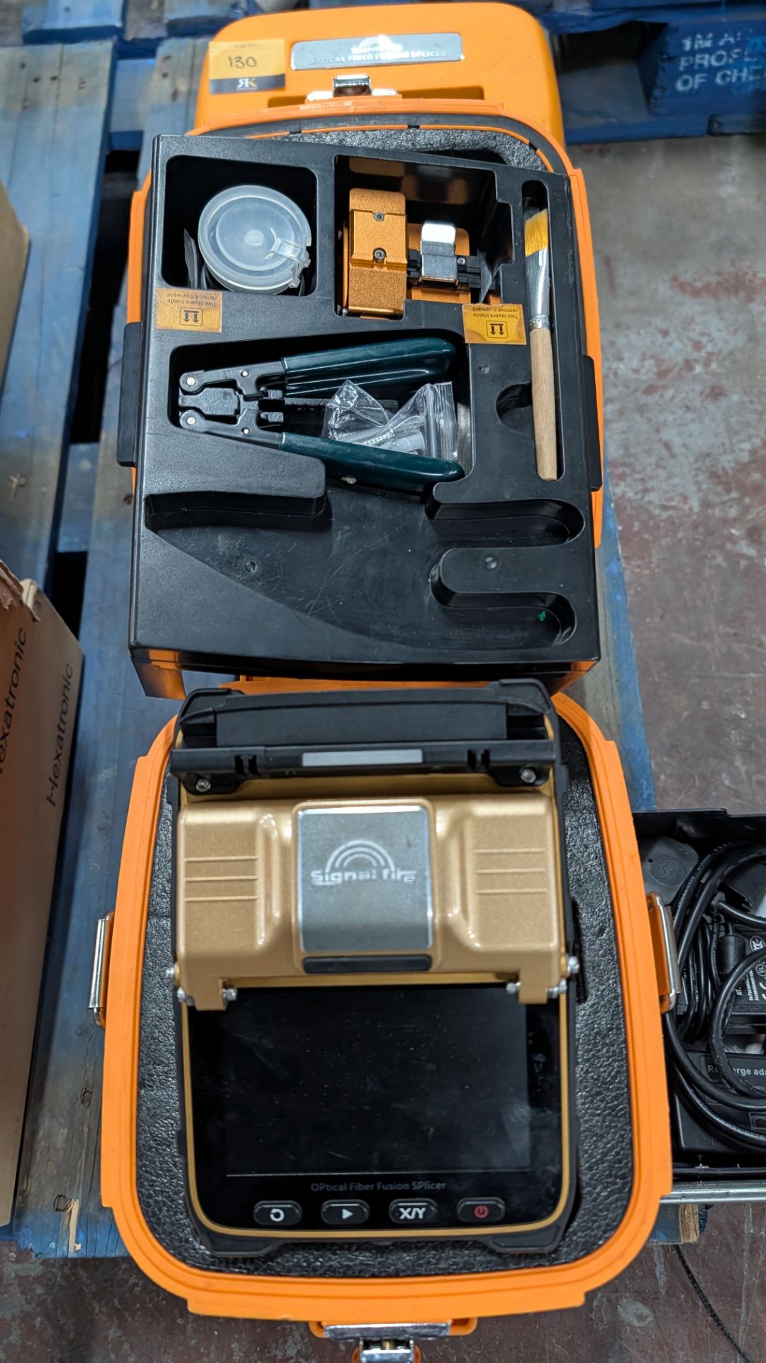 Signal Fire Optical Fiber Fusion Splicer in case. Model AI-8C - Image 3 of 23