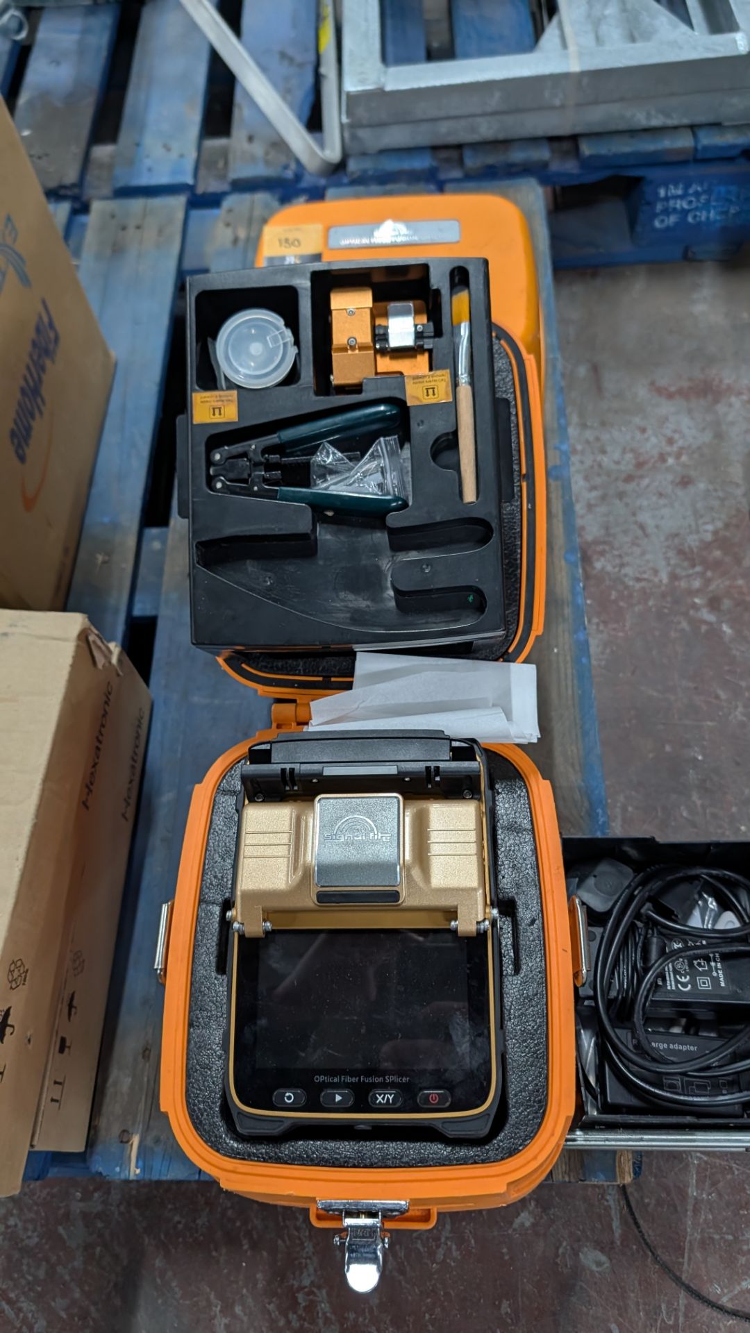 Signal Fire Optical Fiber Fusion Splicer in case. Model AI-8C - Image 23 of 23