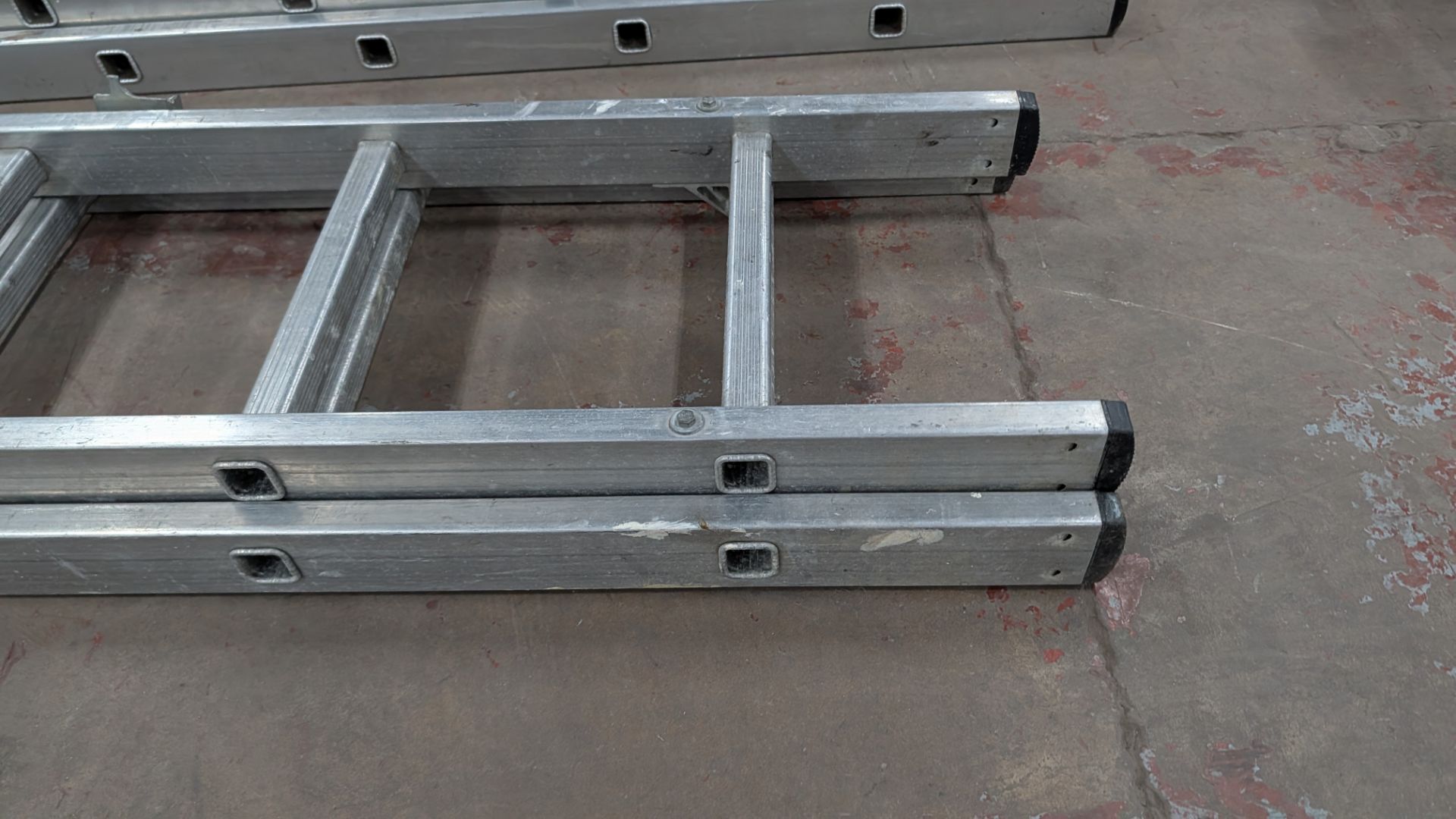 1 x Youngman 200 Double Rung Ladder, each section measuring approximately 3.07m long - Image 8 of 18