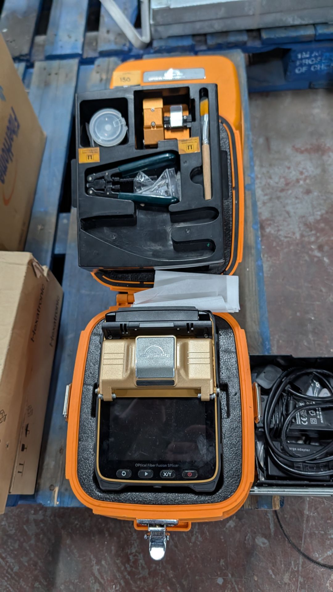 Signal Fire Optical Fiber Fusion Splicer in case. Model AI-8C - Image 22 of 23