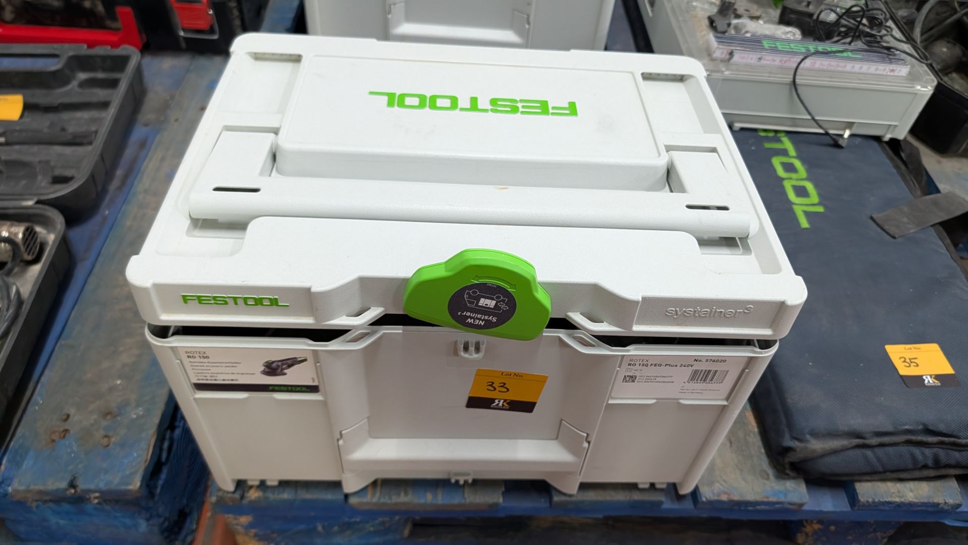 Festool Model: RO150FEQ Gear Eccentric Sander in Dedicated Case ...