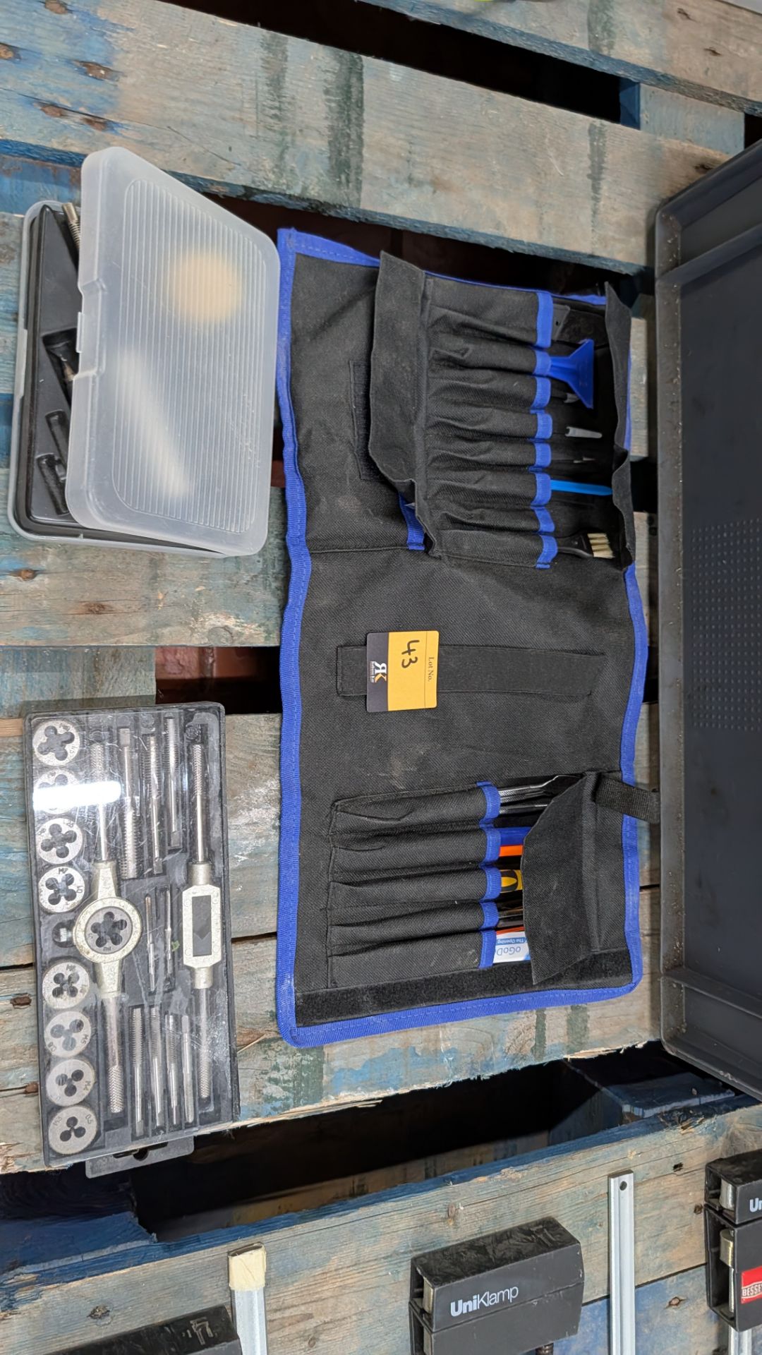 3 off Assorted Small Tool Kits. Plus 7 off Assorted Clamps. - Image 3 of 16