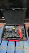 Milwaukee Cordless Jigsaw in Case. NB - No Battery, charge or Power Lead.