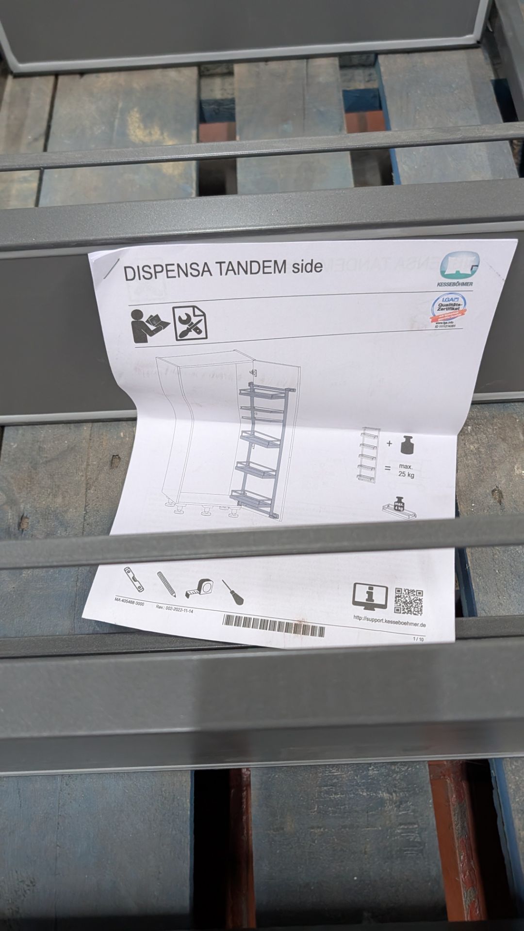 The contents of a Pallet of Miscellaneous Items including Shelving System, Office Supplies and Micro - Image 7 of 17