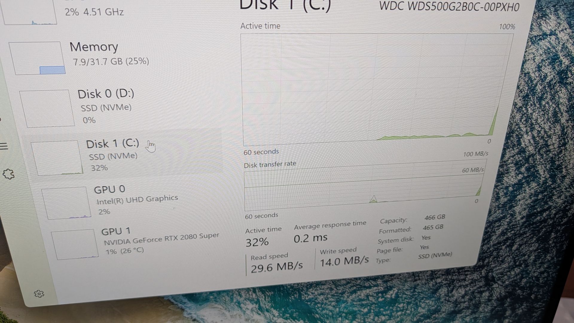 Alienware P45E Laptop plus Monitor with intel i-9 CPU, 32GB Ram, RTX2080, 2 x 500GB SSD's - Image 20 of 21