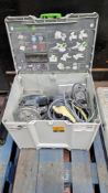 Festool Edge Sander Model: REQ- ETS125 including Case and Ancillaries.