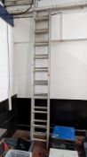 Triple Run Ladder. Measuring approx. 283m (closed) 719m (Extended)