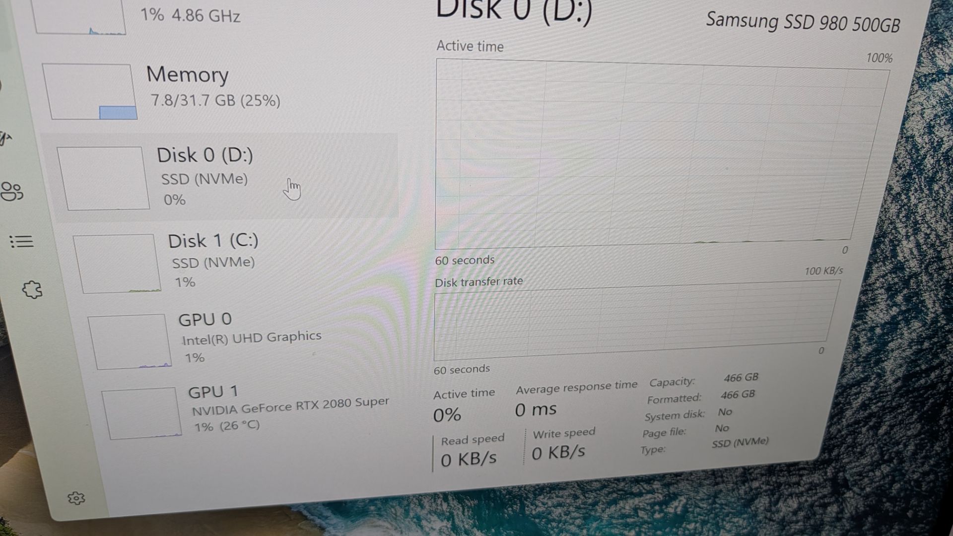 Alienware P45E Laptop plus Monitor with intel i-9 CPU, 32GB Ram, RTX2080, 2 x 500GB SSD's - Image 19 of 21