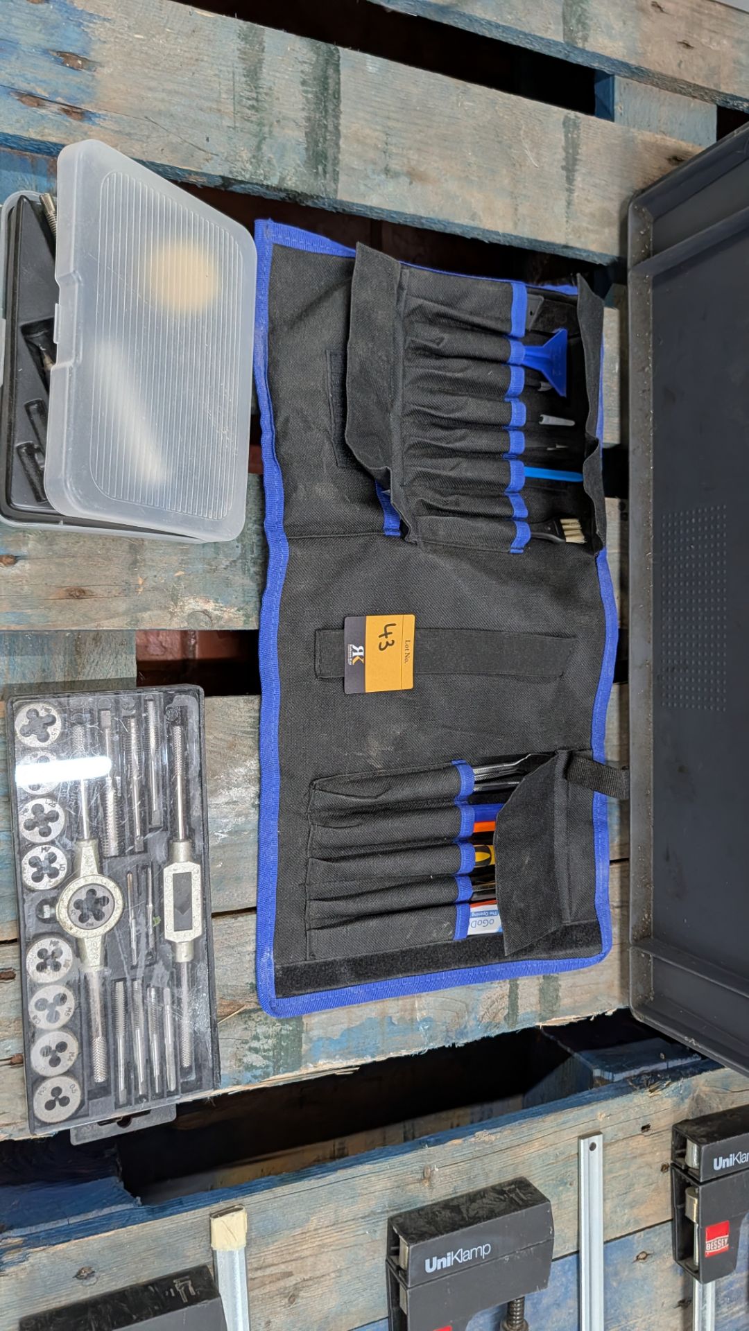 3 off Assorted Small Tool Kits. Plus 7 off Assorted Clamps. - Image 2 of 16