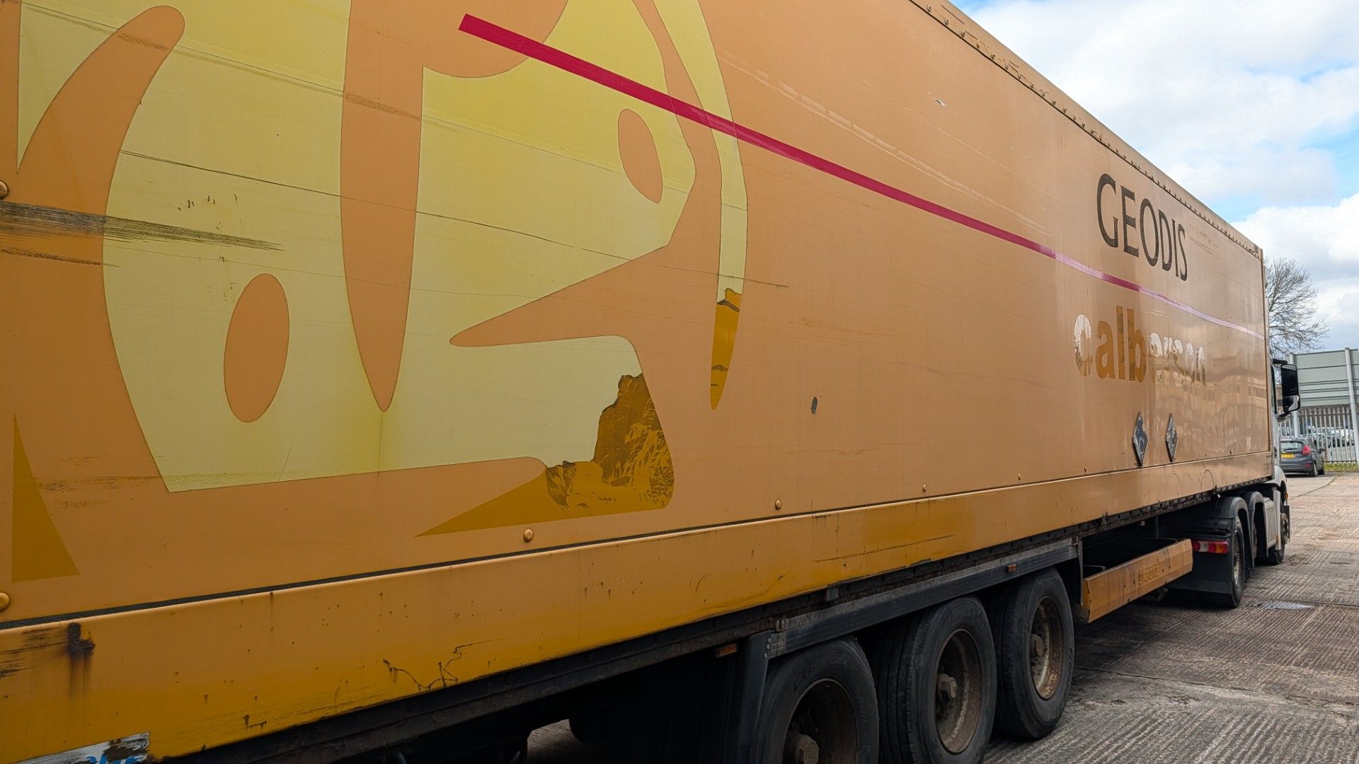 Krone Box Trailer C272331. Colour: Yellow. Year of Manufacture 2008 ...
