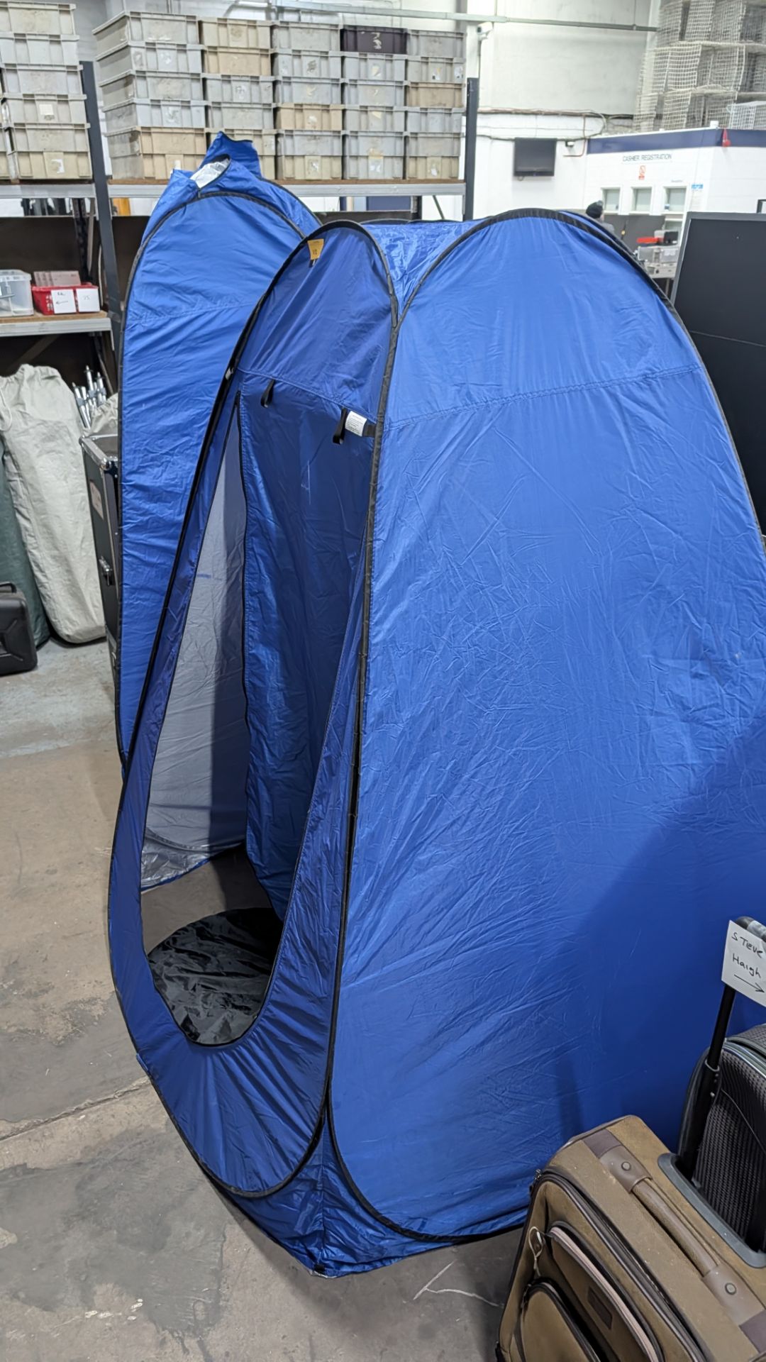 5 off Assorted Small Pop- Up Tents for use as Changing Rooms and similar. - Image 6 of 10