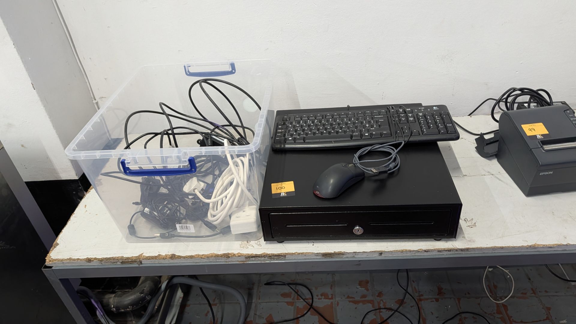 Mixed Lot comprising Cash Draw, Mouse, Keyboard, Power Packs and more. - Image 2 of 10