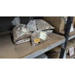 6 Bags of Mini Decorative Butterflies and Crowns. 50,000+ items in total.