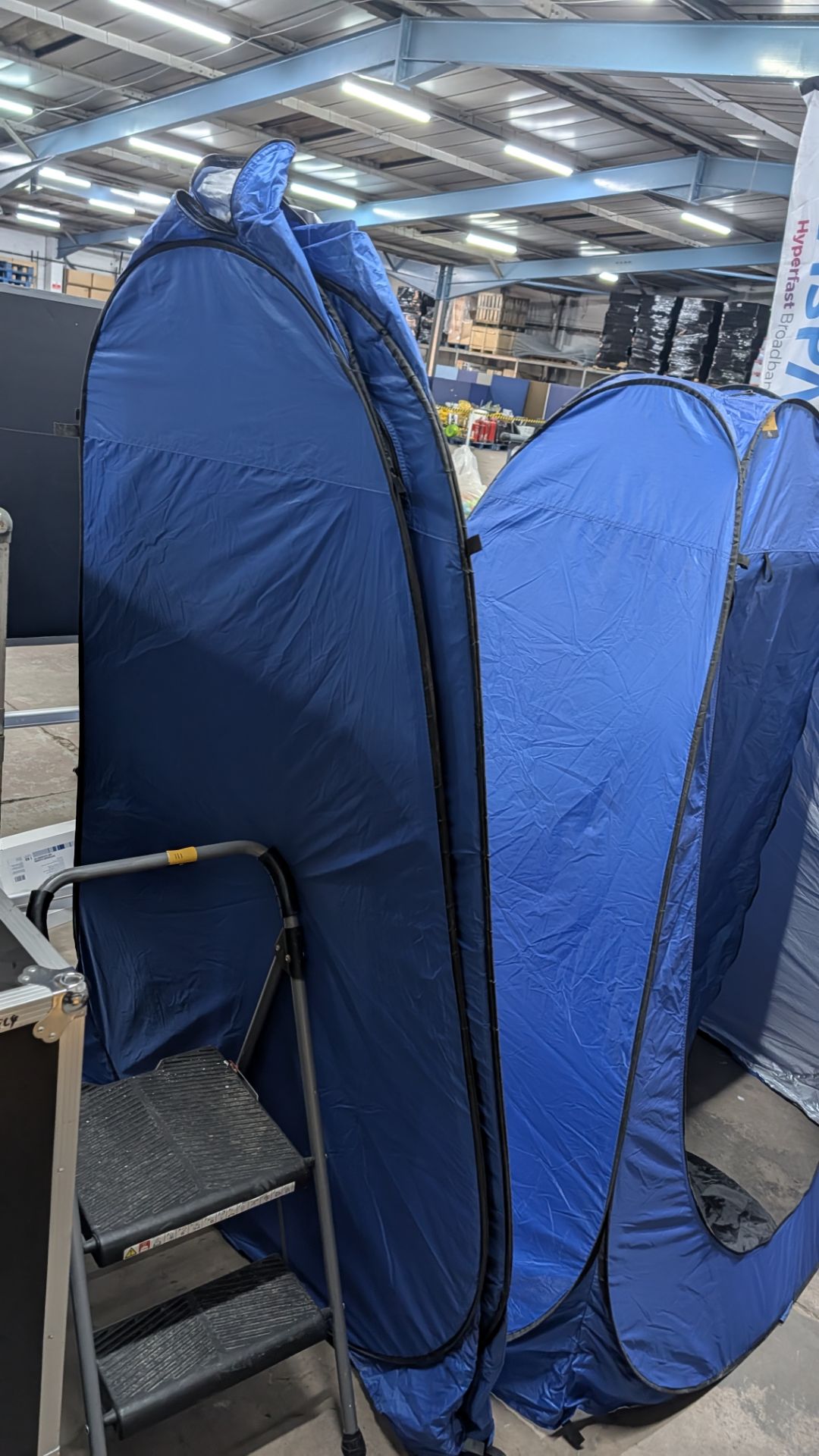 5 off Assorted Small Pop- Up Tents for use as Changing Rooms and similar. - Image 3 of 10