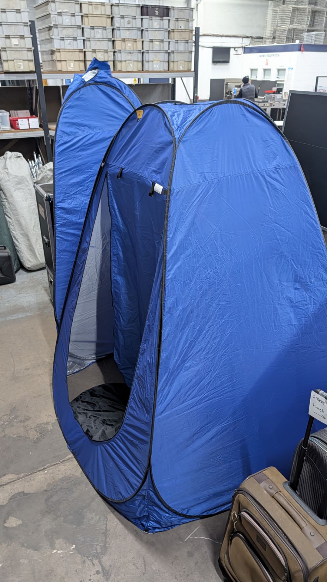 5 off Assorted Small Pop- Up Tents for use as Changing Rooms and similar. - Image 7 of 10