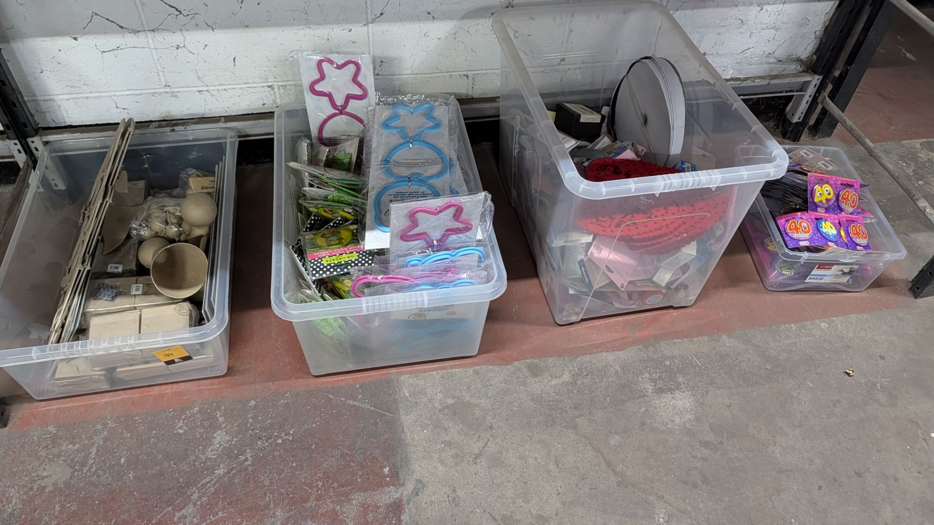 The contents of a Bay of Assorted Gift Items, Novelty’s, Craft Items and More. This lot comprises th - Image 2 of 13