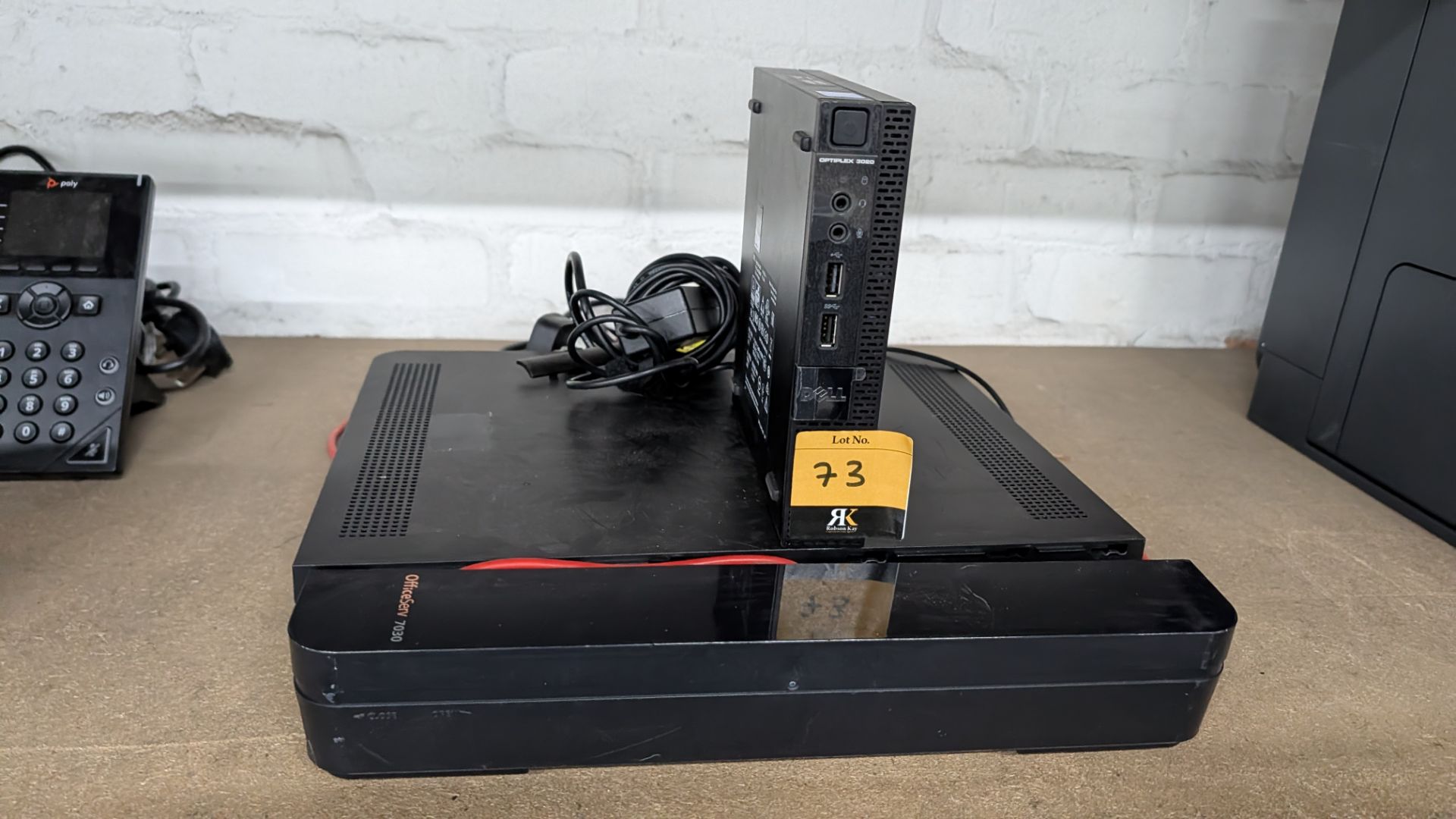 Samsung wall- mountable Phone System plus Dell Optiplex 3020 Mini PC.