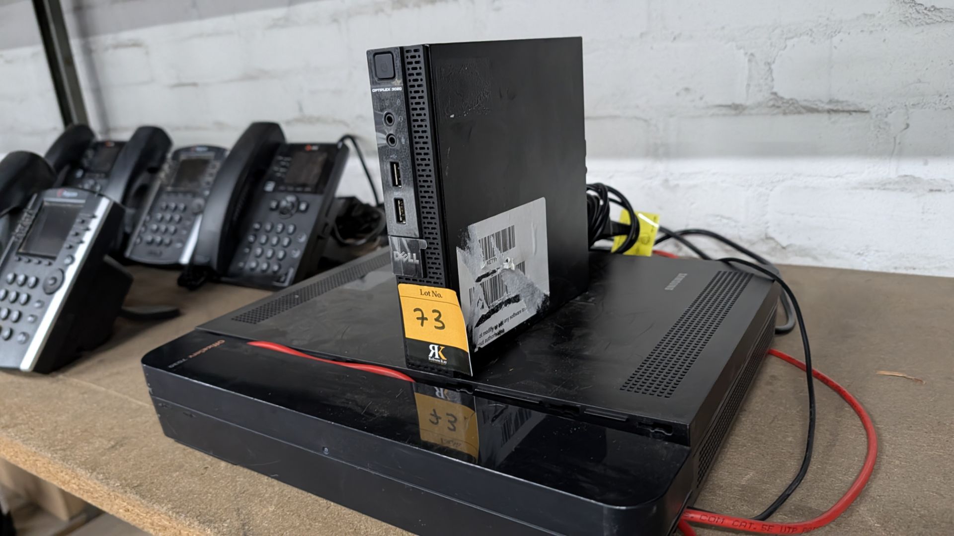 Samsung wall- mountable Phone System plus Dell Optiplex 3020 Mini PC. - Image 6 of 14
