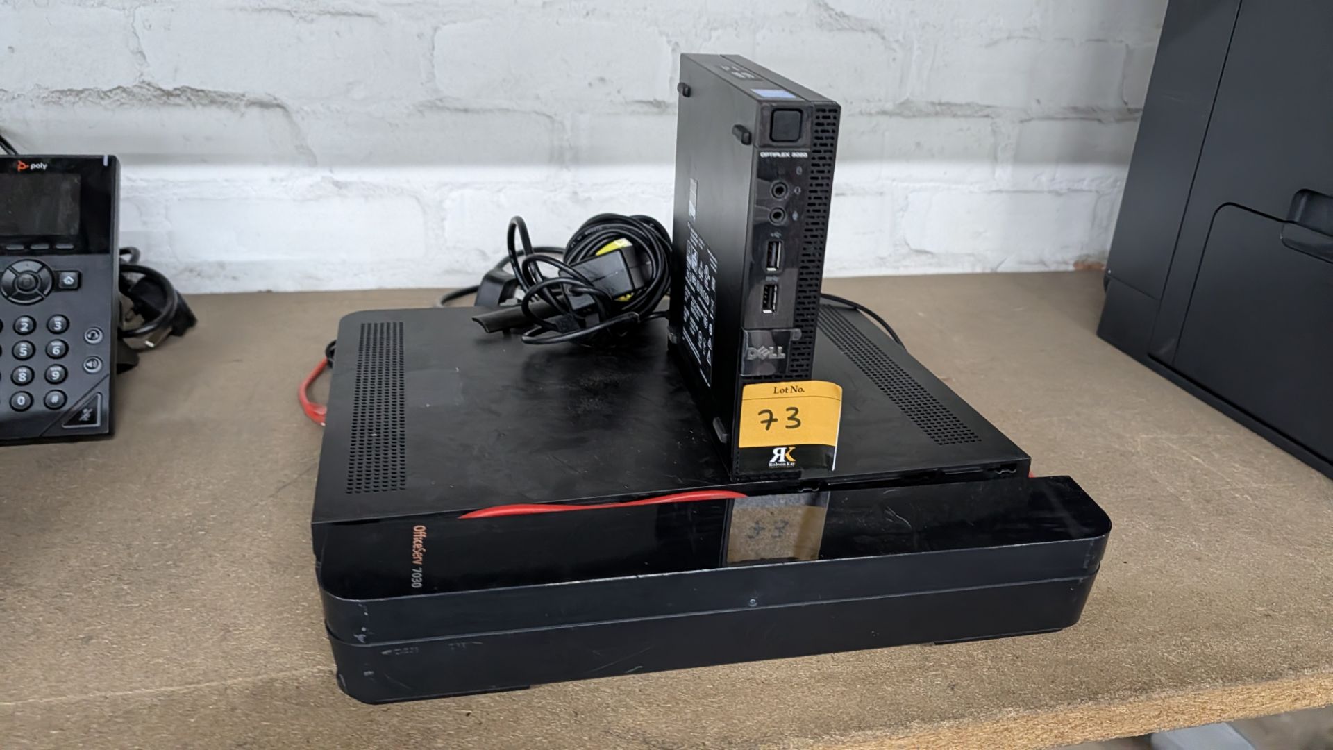 Samsung wall- mountable Phone System plus Dell Optiplex 3020 Mini PC. - Image 2 of 14