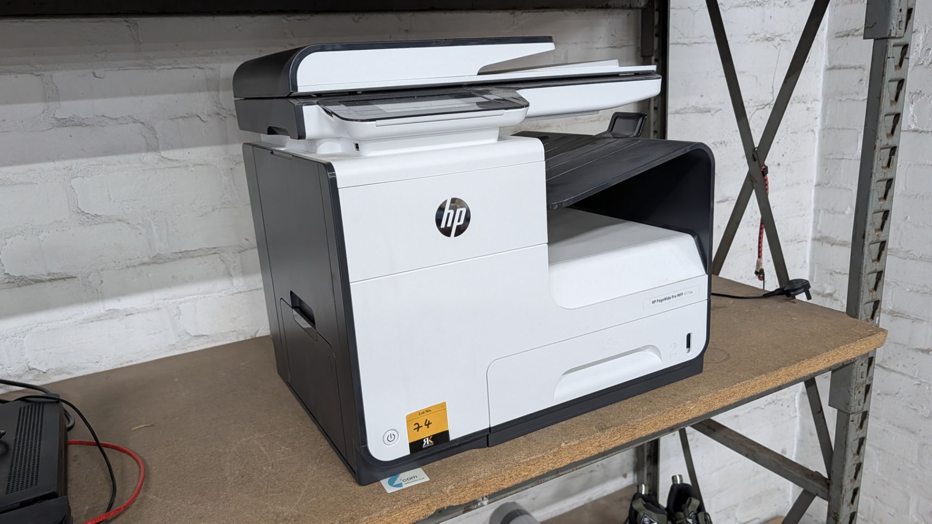 HP Pagewide Pro MFP 477DW Printer - Includes Box. - Image 3 of 10