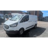 2018 Ford Transit Custom 300 Base Panel Van, Registration: FL68 AVN. 6-Speed Manual Gearbox, 1995 cc