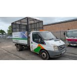 2011 Ford Transit 140 T350M LTD Dropside Tipper. Registration: NJ11 UFS. 6- Speed Manual Gearbox, 24